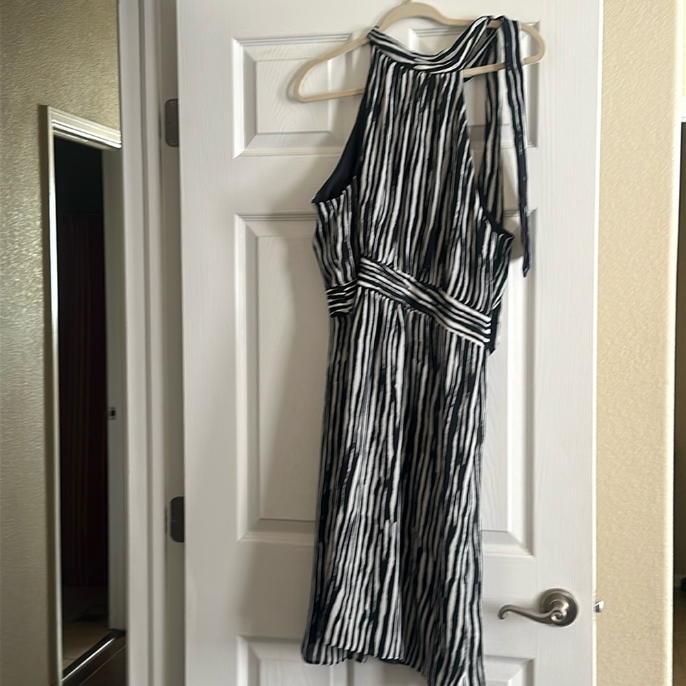 Banana republic, navy blue, casual, or work dress